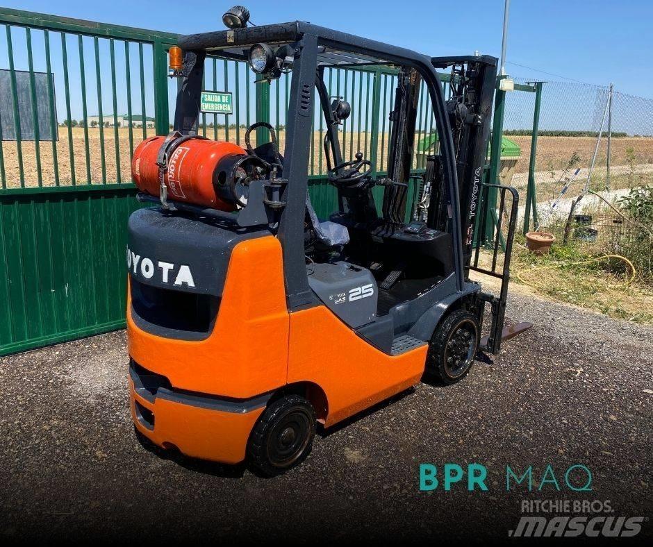 Toyota 8 FG CU 25 LPG heftrucks