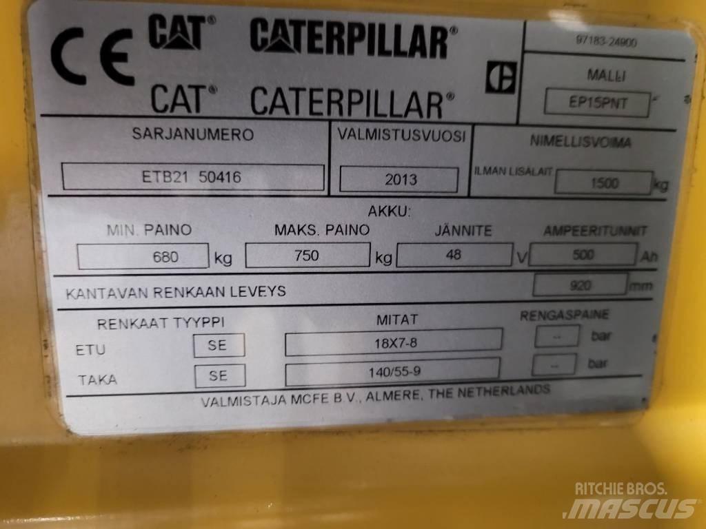 CAT EP15PNT Elektrische heftrucks