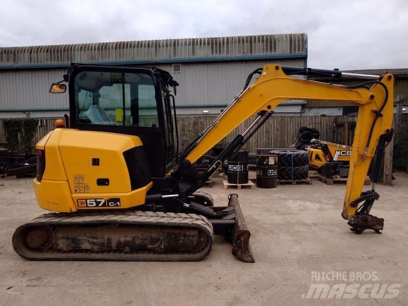 JCB 57 C-1 Minigraafmachines < 7t