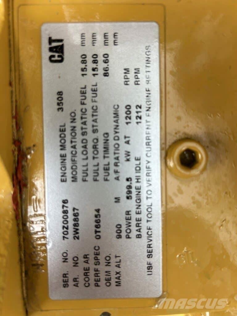 CAT 3508 Maritiem hulpmotoren