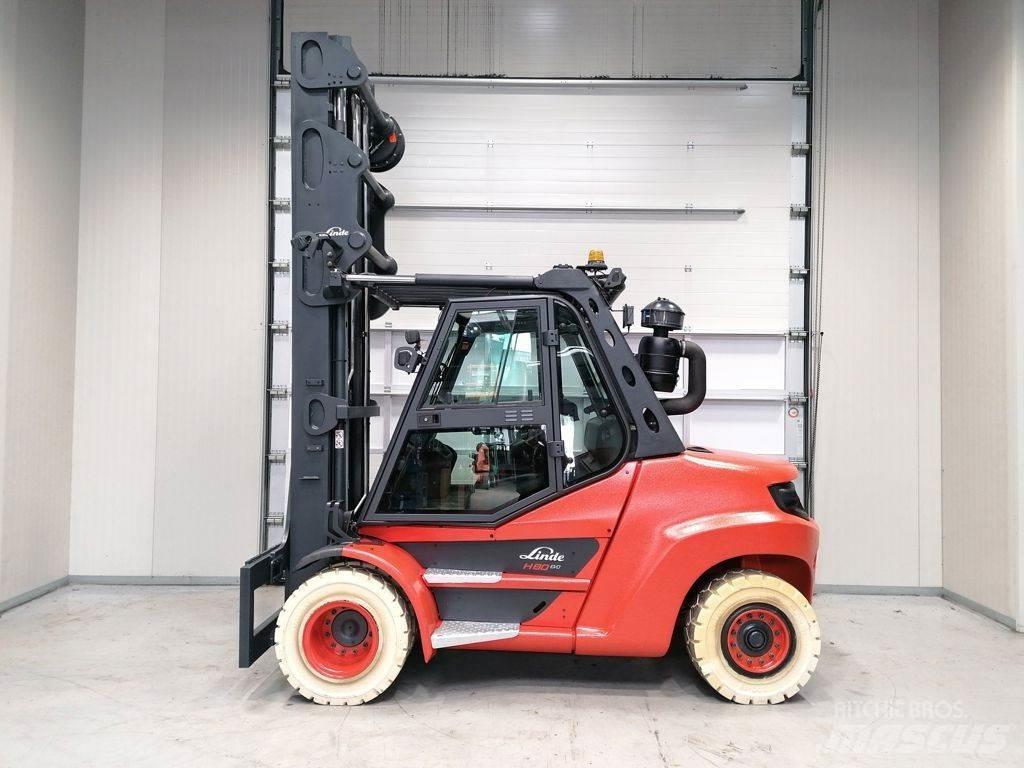 Linde H80D-03/900 Diesel heftrucks