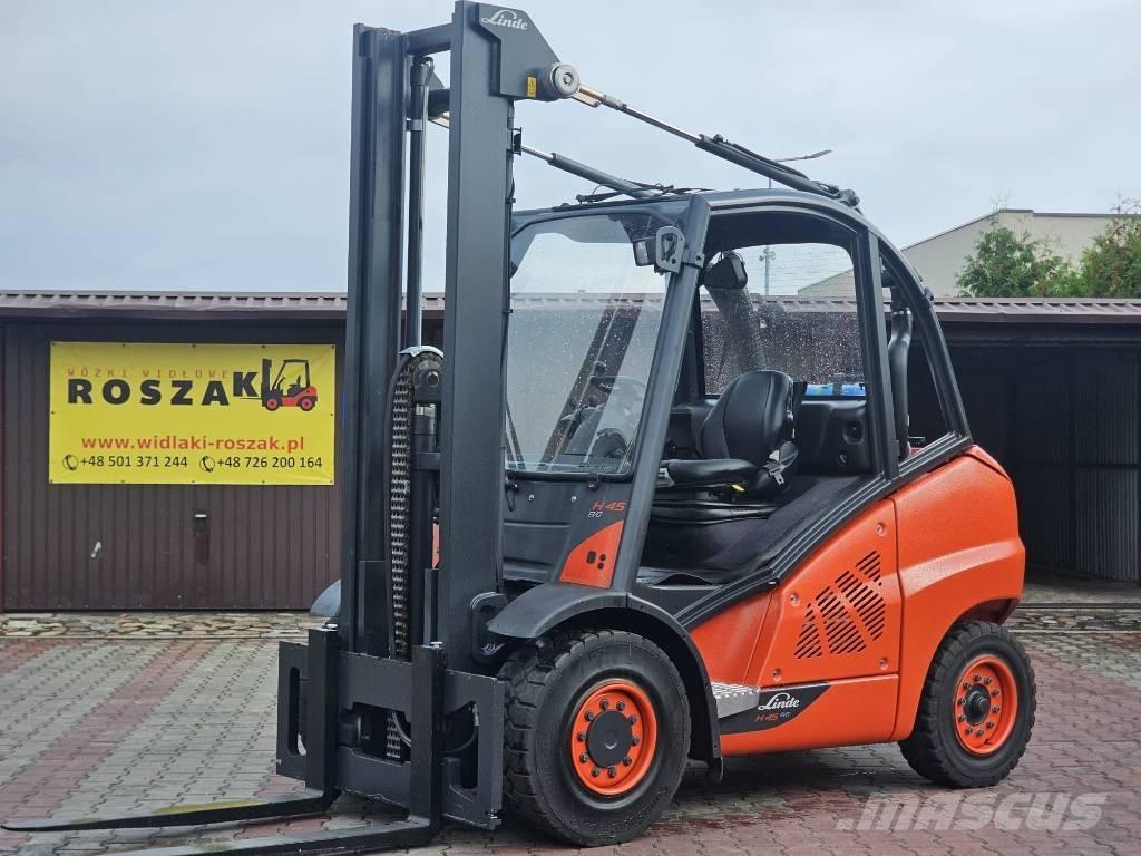 Linde H45T-02 LPG heftrucks