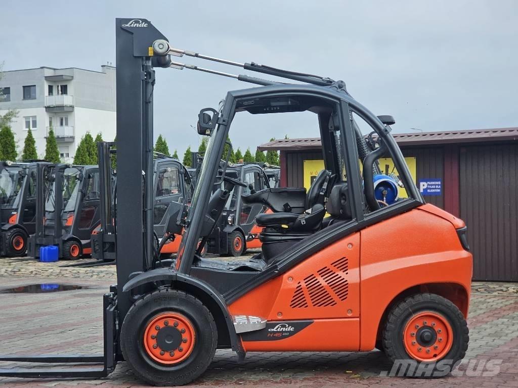 Linde H45T-02 LPG heftrucks