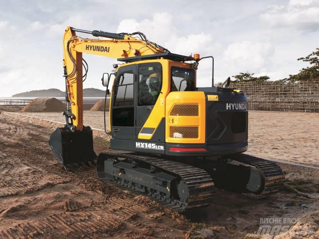 Hyundai HX 145 LCR Wielgraafmachines