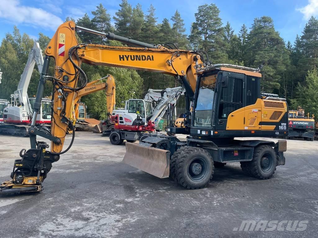 Hyundai HW 160 Wielgraafmachines