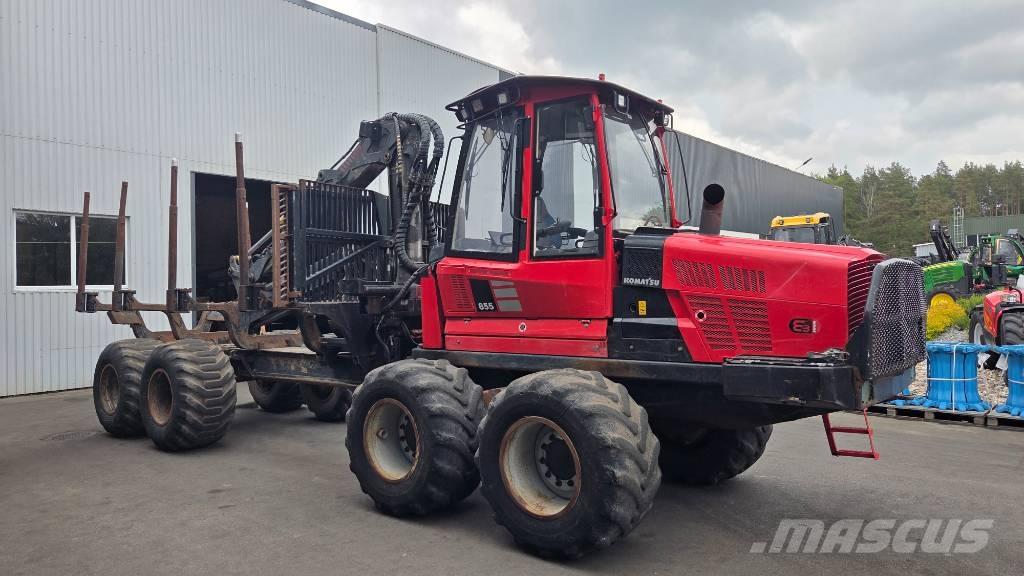 Komatsu 855 Uitrijwagens