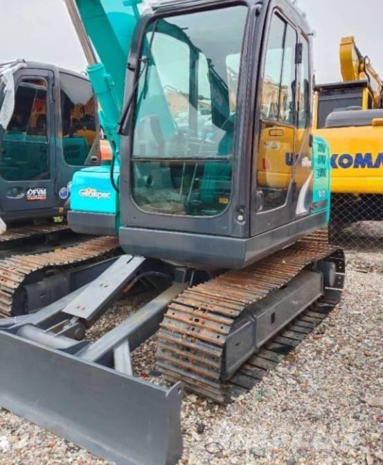 Kobelco SK 75 SR Midigraafmachines 7t - 12t