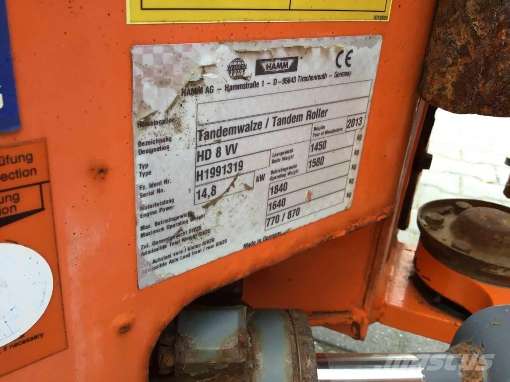 Hamm HD 8 VV Duowalsen