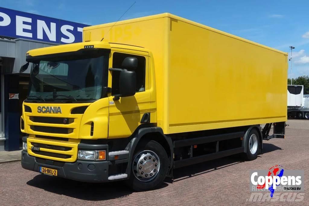 Scania P250 P 250 Bakwagens met gesloten opbouw