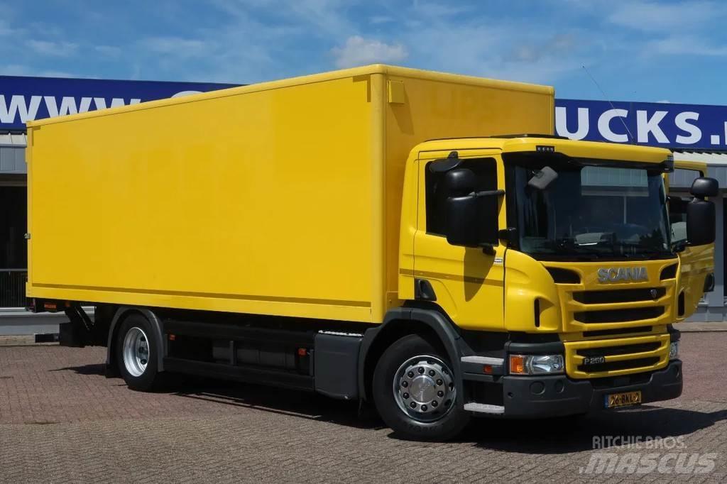 Scania P250 P 250 Bakwagens met gesloten opbouw