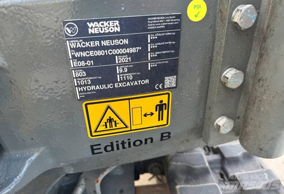 Wacker Neuson 803 Rupsgraafmachines