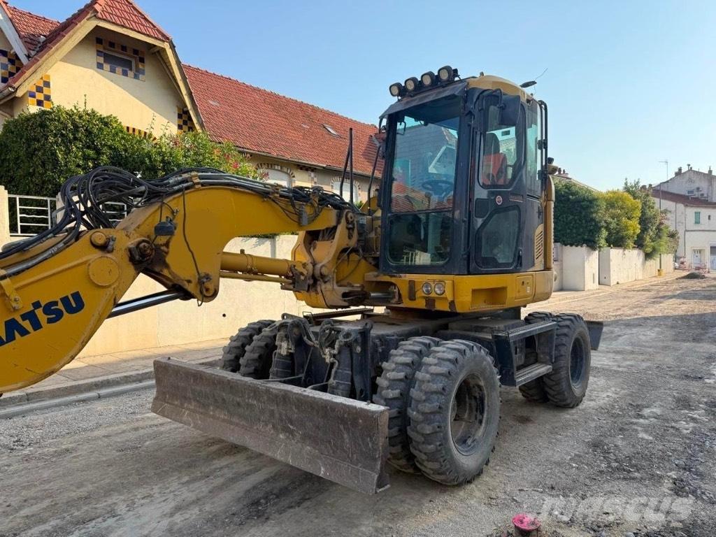 Komatsu PW 118 Wielgraafmachines