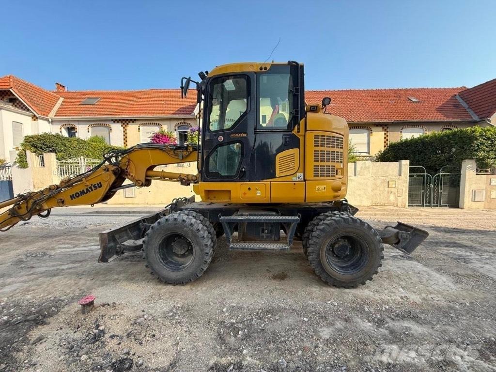 Komatsu PW 118 Wielgraafmachines