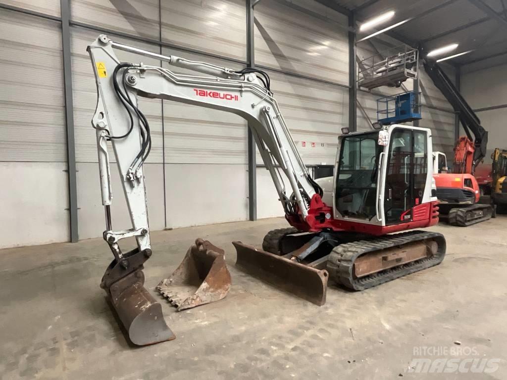 Takeuchi TB 290 Midigraafmachines 7t - 12t
