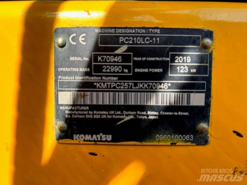 Komatsu PC 210 LC-11 Rupsgraafmachines