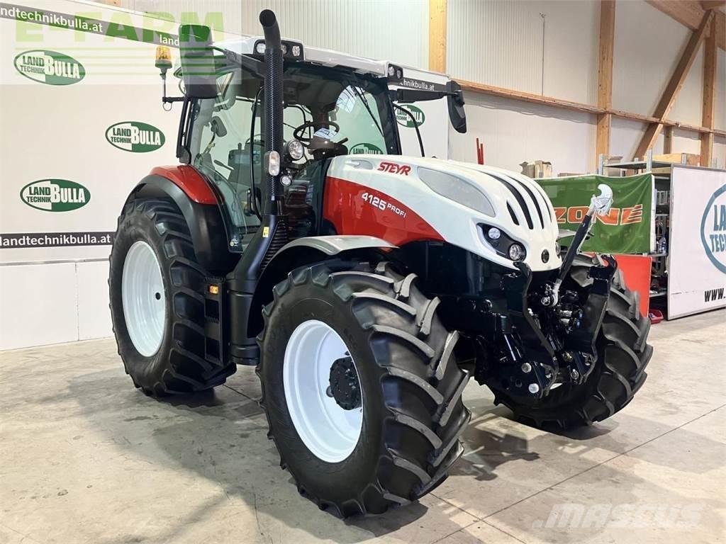 Steyr 4125 profi Tractoren