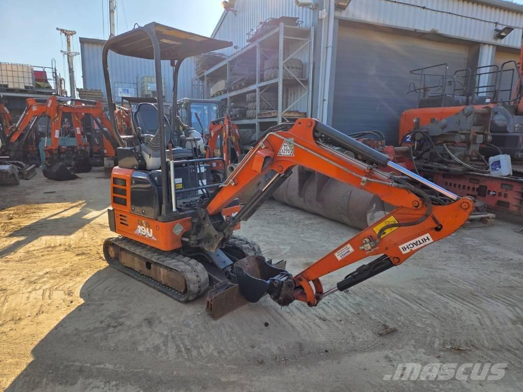 Hitachi ZX 19 U-6 Minigraafmachines < 7t