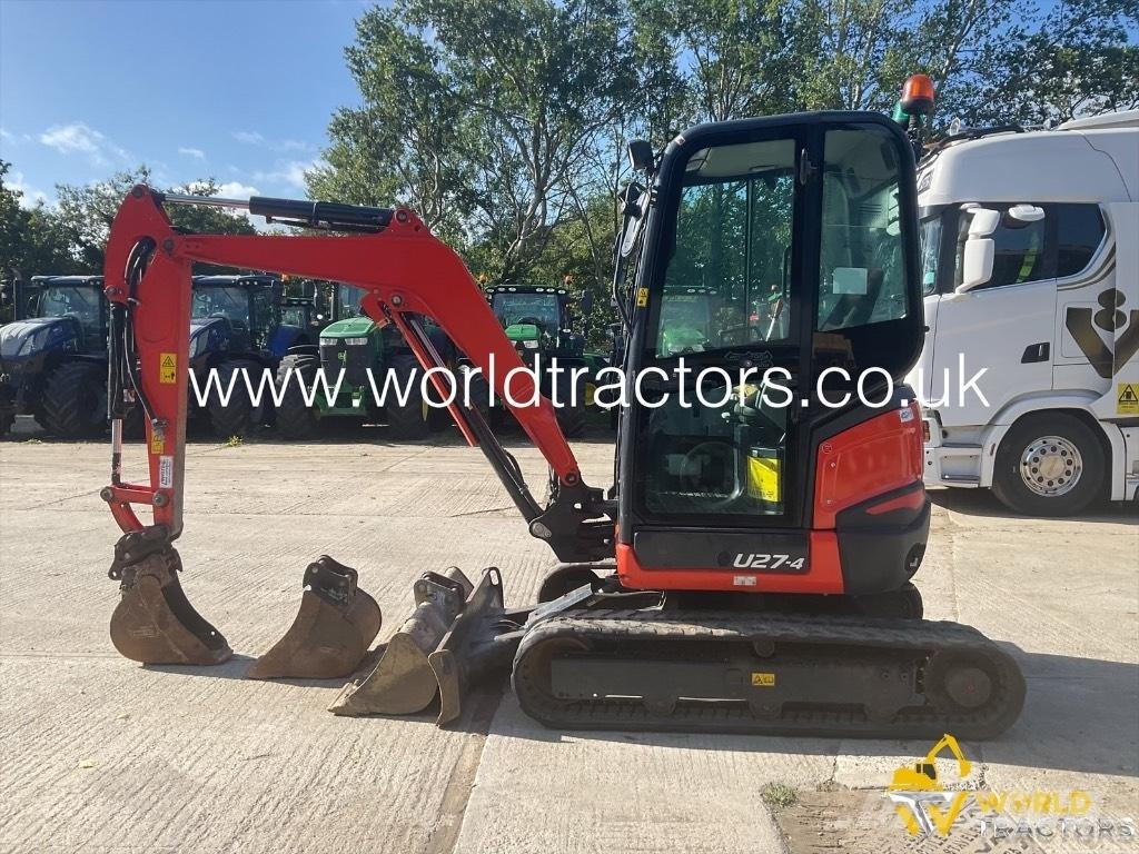 Kubota U 27-4 Minigraafmachines < 7t