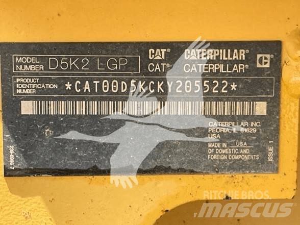 CAT D5K2 LGP Rupsdozers