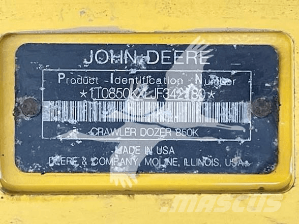 John Deere 850K Rupsdozers