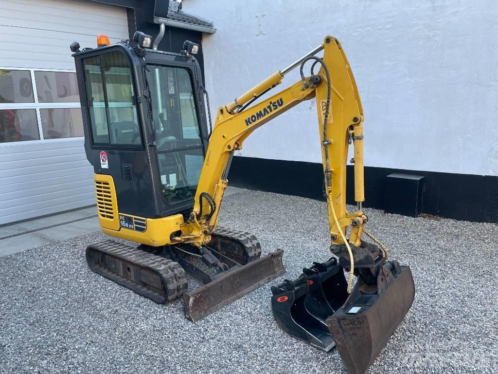 Komatsu PC 16 R-3HS Minigraafmachines < 7t