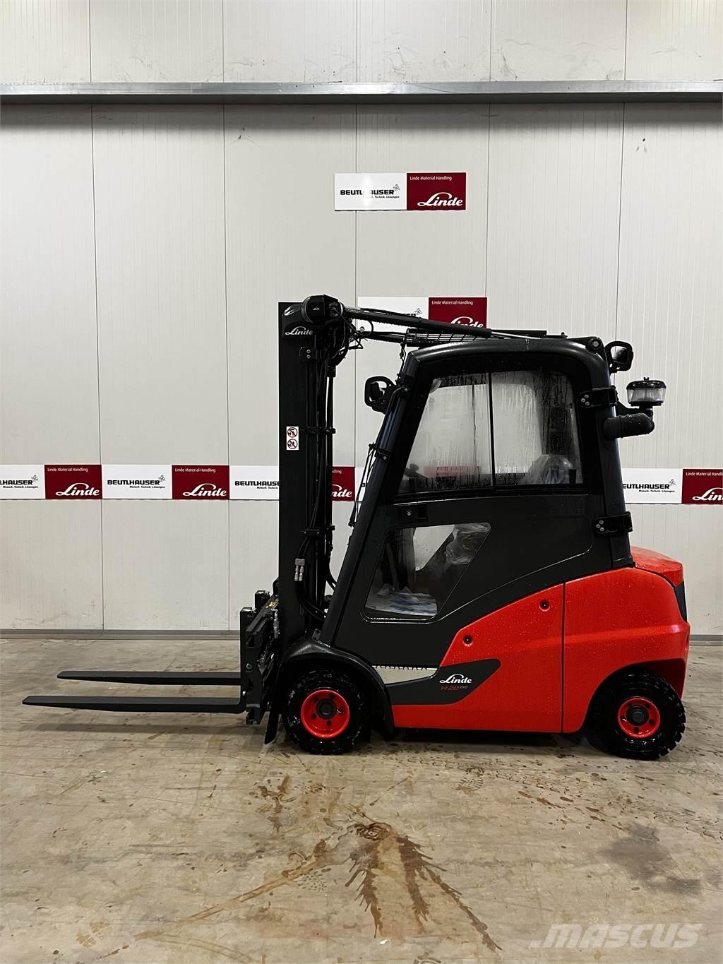 Linde H20D Diesel heftrucks