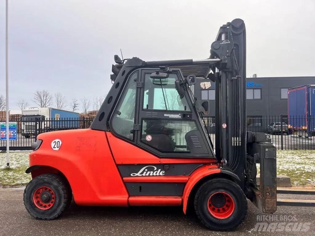 Linde H80D-01/1100 Diesel heftrucks