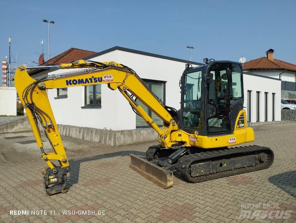 Komatsu PC58 MR-5 Minigraafmachines < 7t