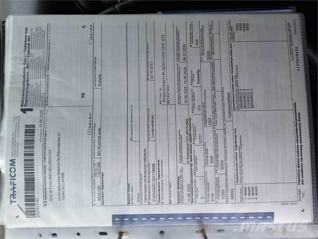 Volvo FH 500 8X2 Tankwagen