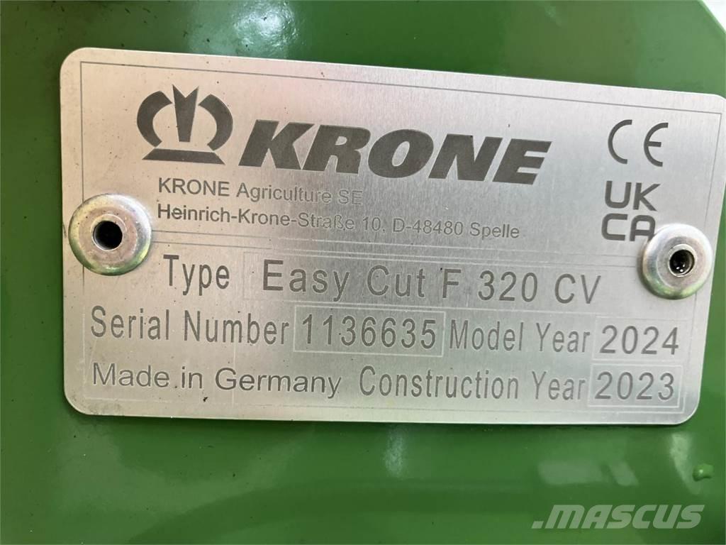 Krone EC F 320 CV Maaiers