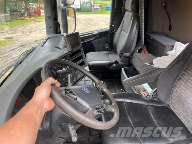 Scania R 500 Containertrucks met kabelsysteem