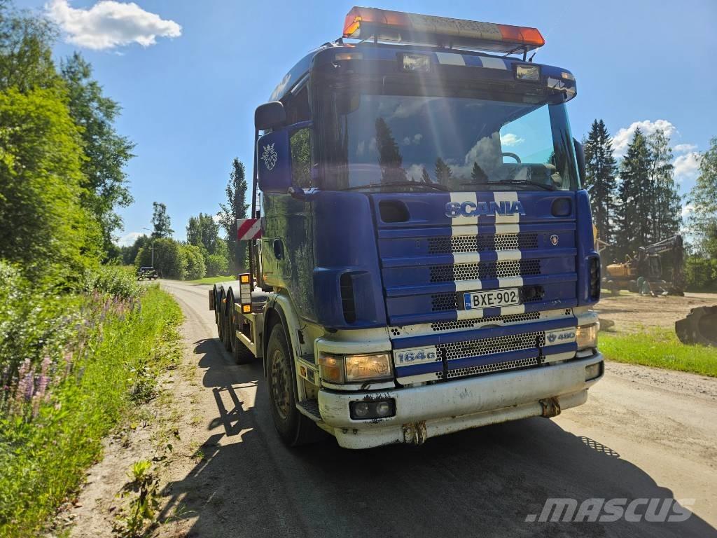 Scania 164 G 480 Vrachtwagen met containersysteem