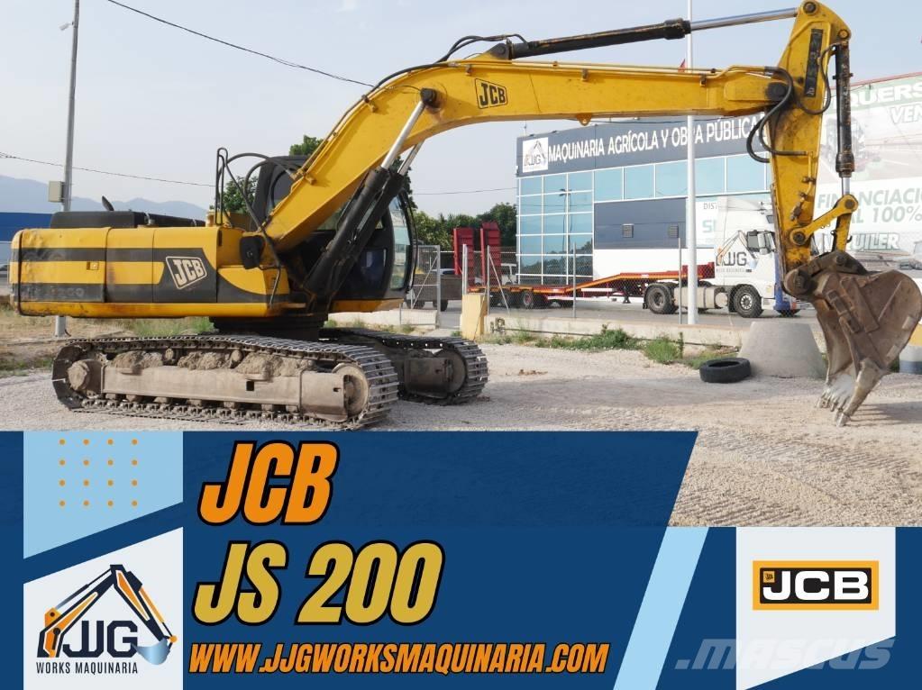 JCB JS 200 Rupsgraafmachines