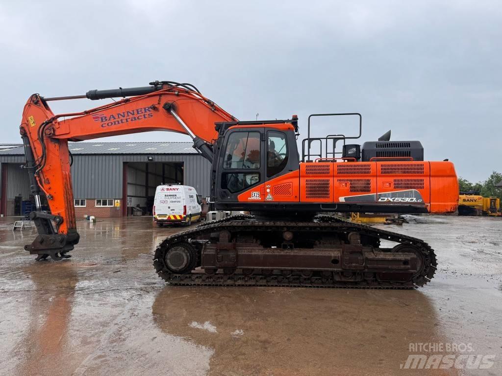 Doosan DX 530 LC-5 Rupsgraafmachines