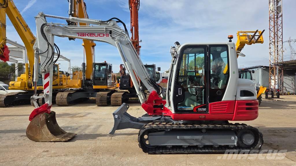 Takeuchi TB 290 Midigraafmachines 7t - 12t