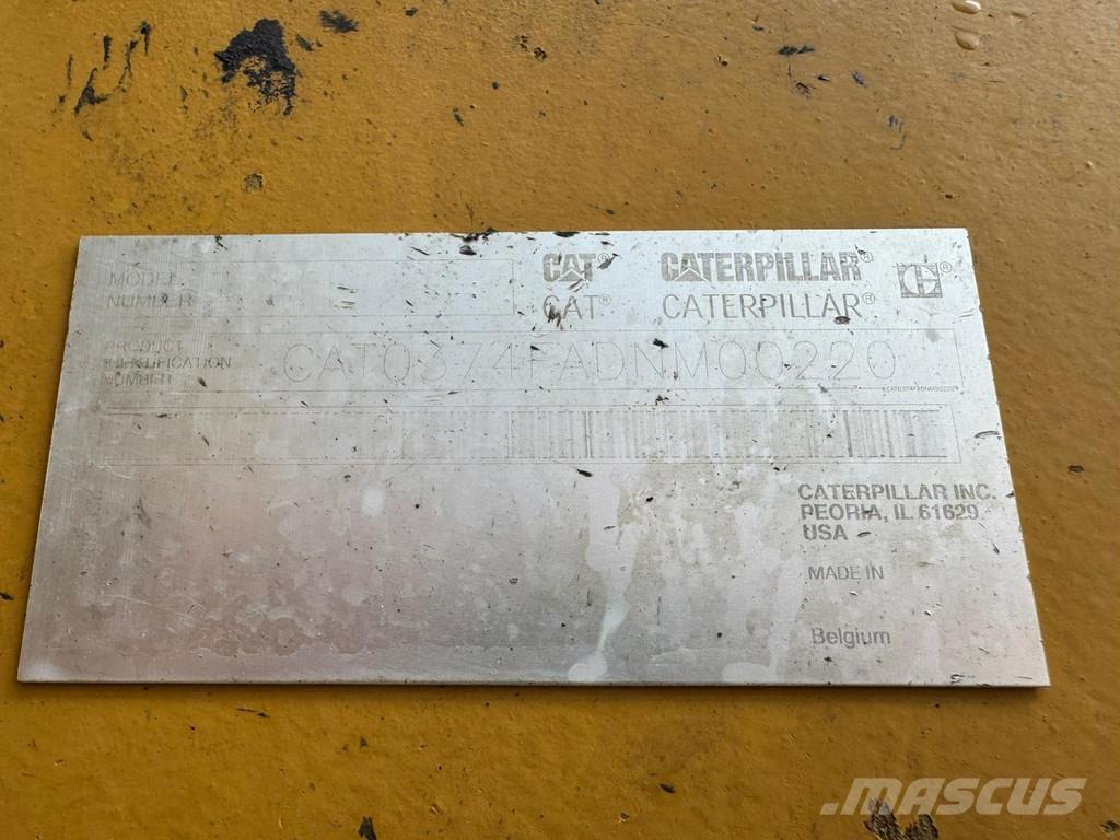 CAT 374FL Rupsgraafmachines