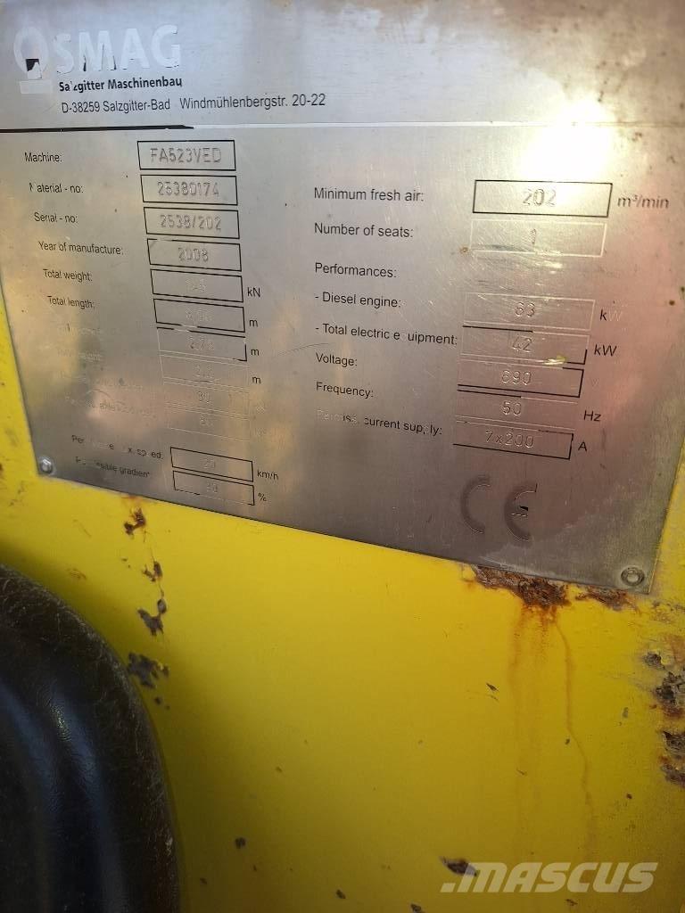 Nordmeyer SMAG FA523 Overig mijnbouwmaterieel