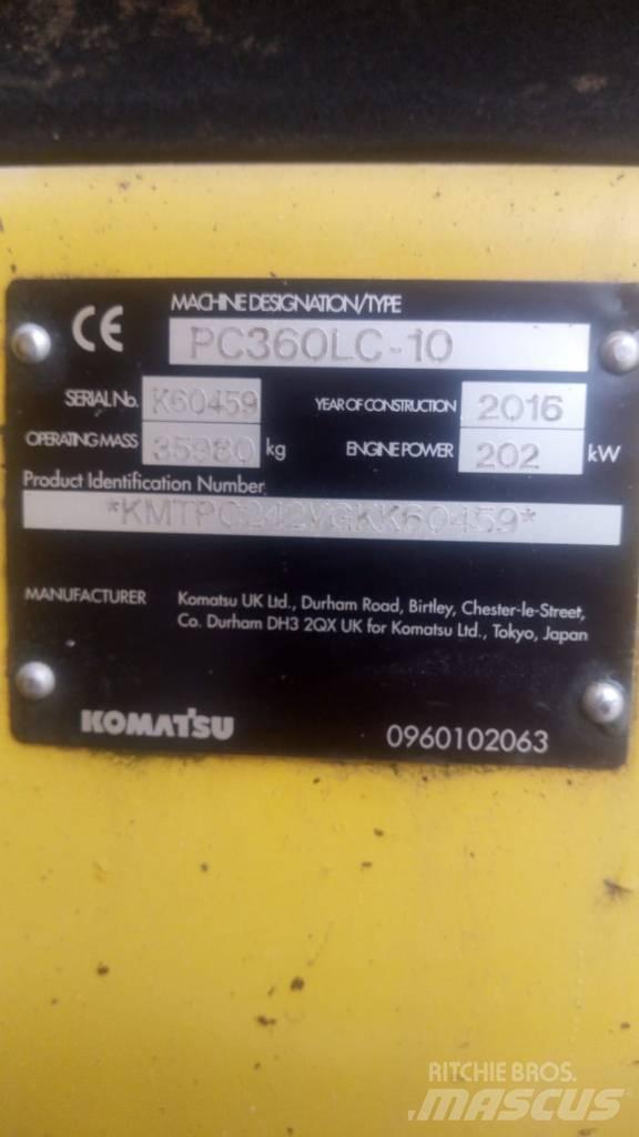 Komatsu PC 360 LC-10 Rupsgraafmachines