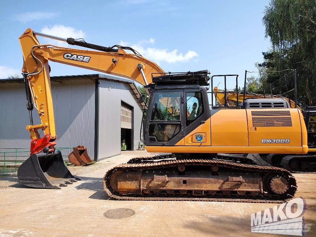 CASE CX 300 D Rupsgraafmachines