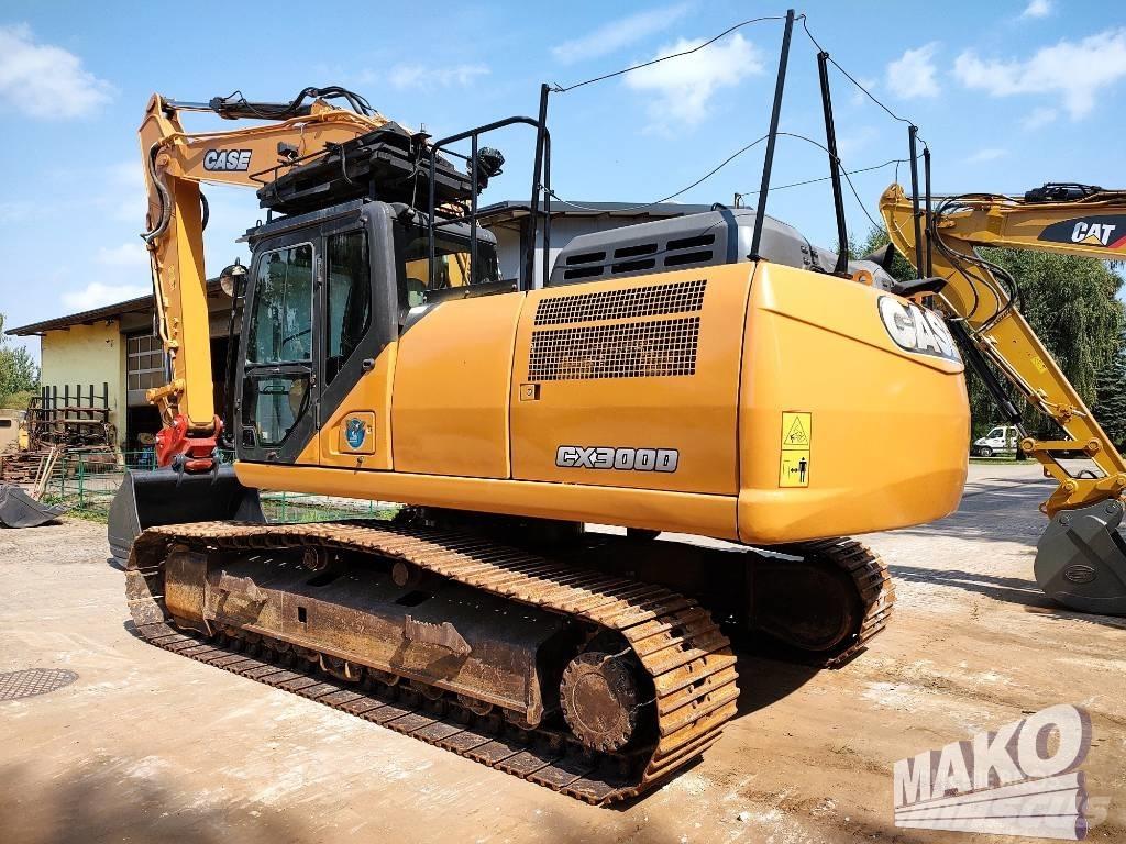 CASE CX 300 D Rupsgraafmachines