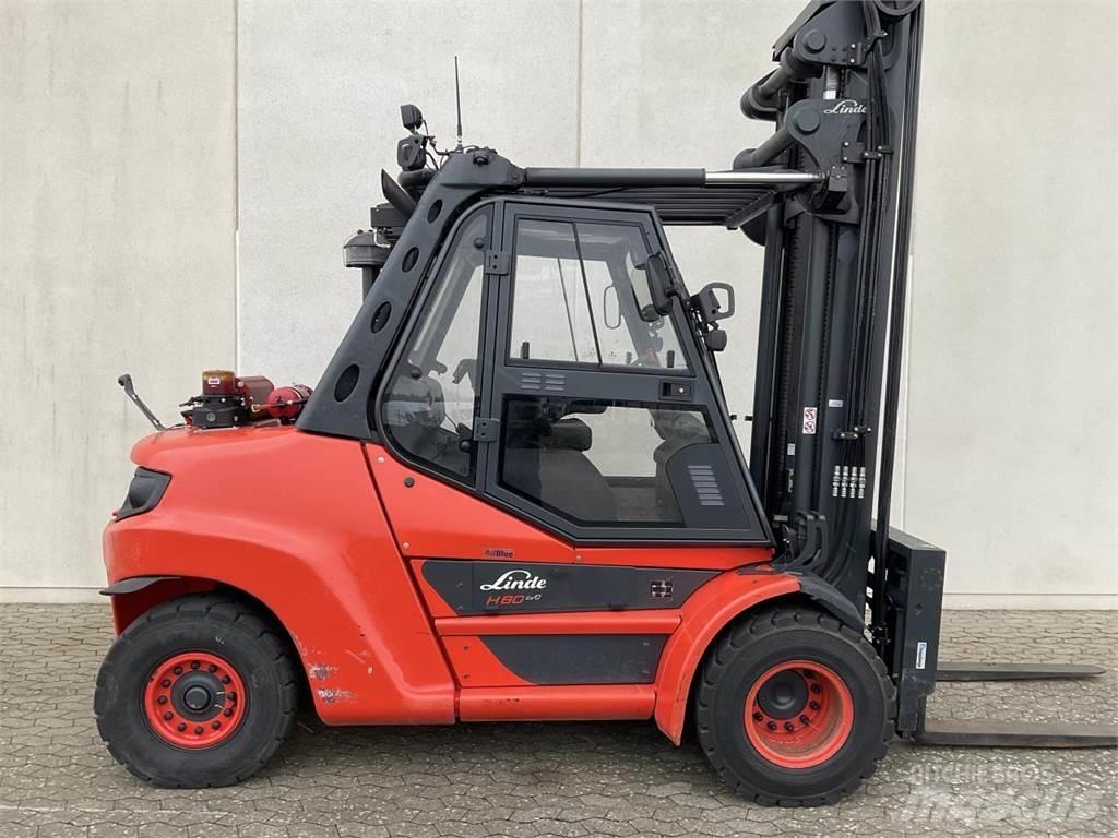 Linde H80D-03/900 Diesel heftrucks
