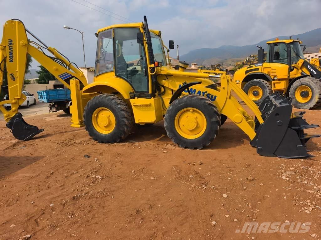 Komatsu WB 97 S-2 Graaf-laadcombinaties