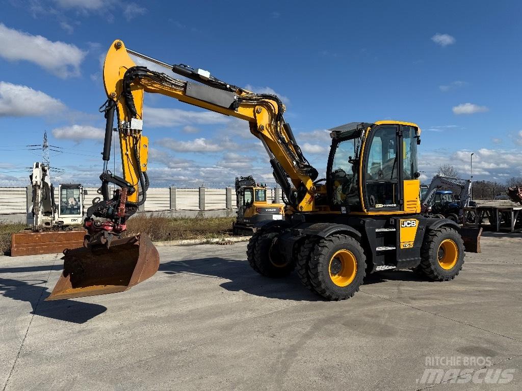 JCB Hydradig Wielgraafmachines