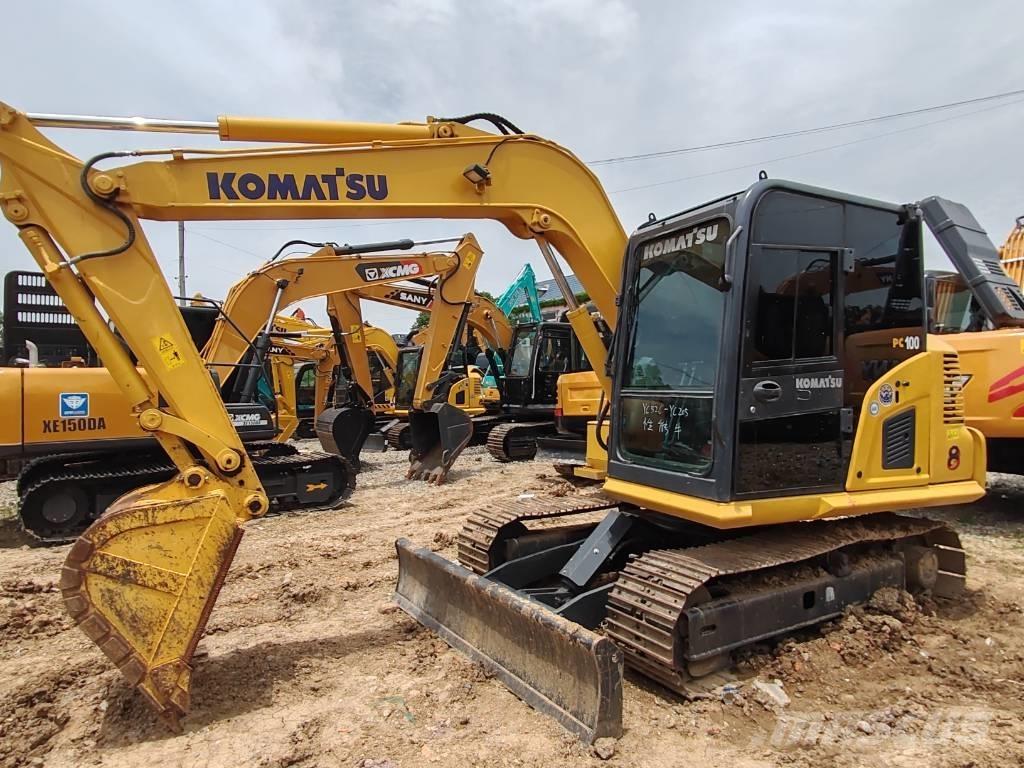 Komatsu PC 100 Rupsgraafmachines
