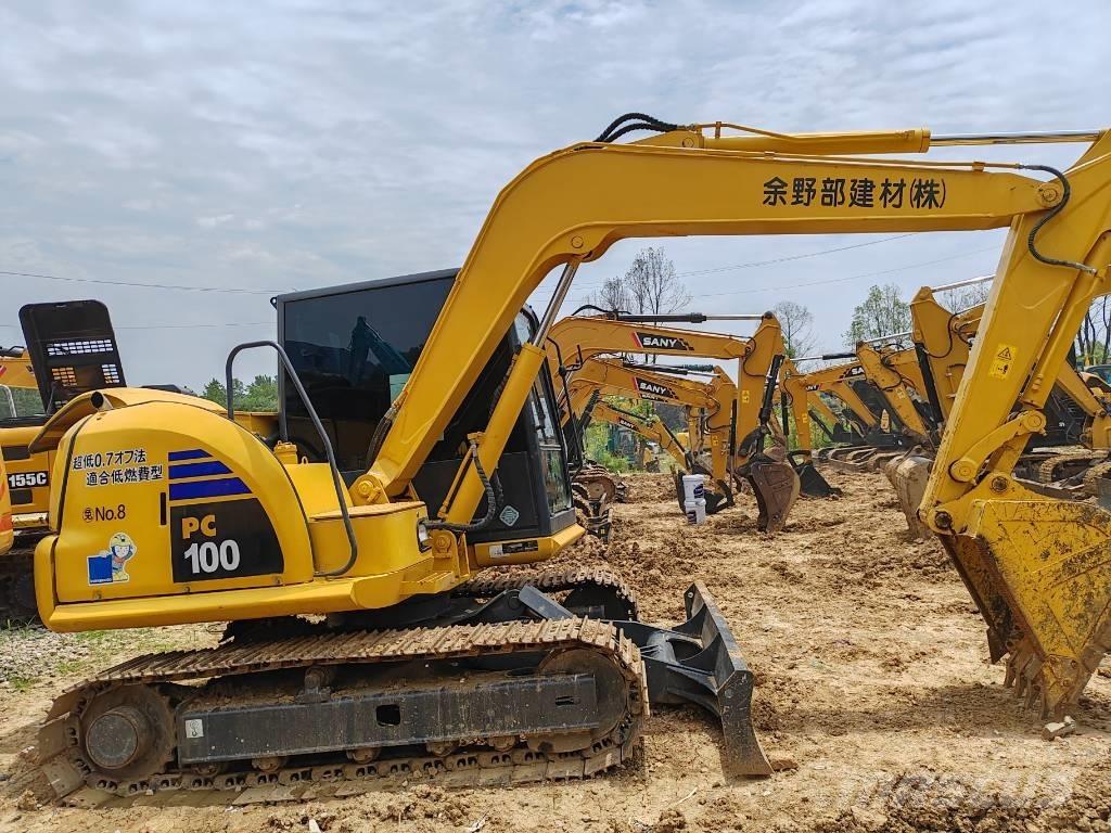 Komatsu PC 100 Rupsgraafmachines