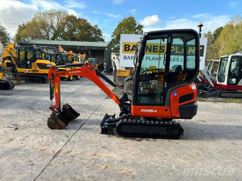 Kubota KX 016-4 Minigraafmachines < 7t