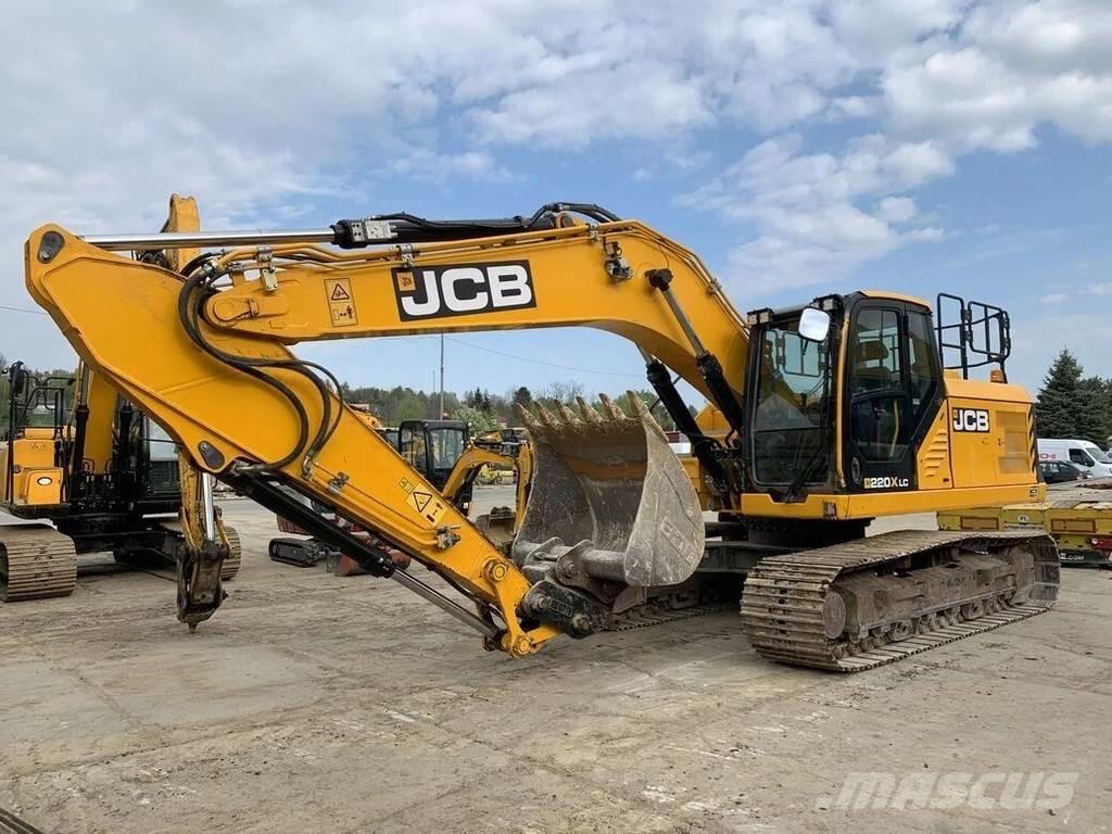 JCB JS220X Rupsgraafmachines