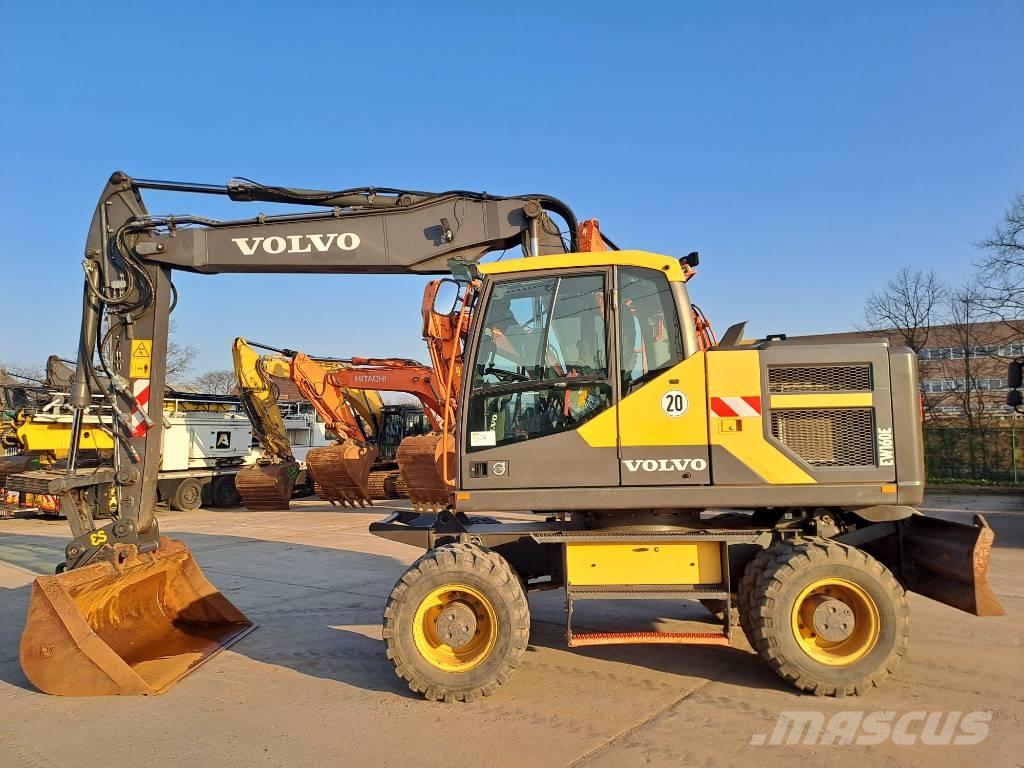 Volvo EW160E Wielgraafmachines
