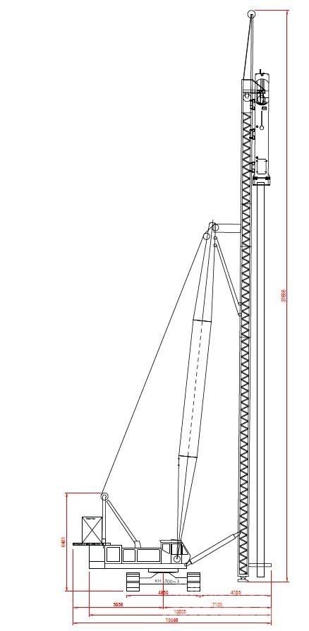 Hitachi KH300-3 PD Rupshijskranen