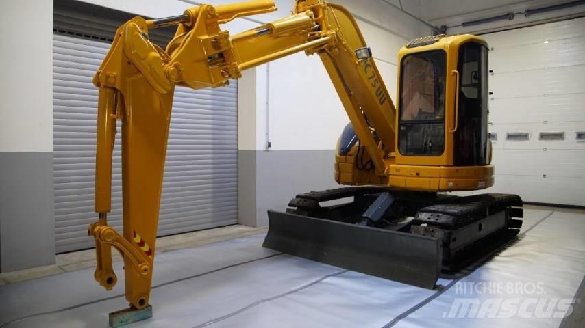 Komatsu PC 75 UU-3 Midigraafmachines 7t - 12t